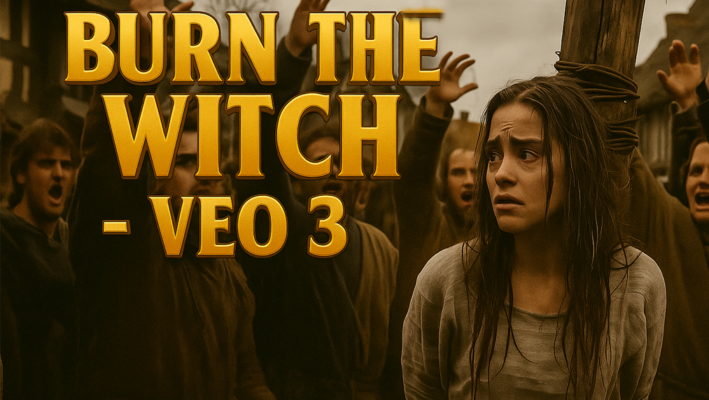 How To Make Viral Long Videos With Consistent Characters Using Google VEO 3 | Burn The Witch | Tutorial 3