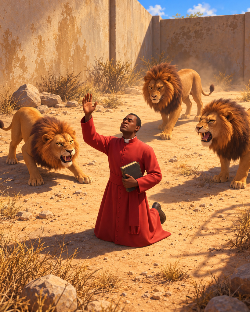 Nigerian Prophet Who Entered a Lion’s Den